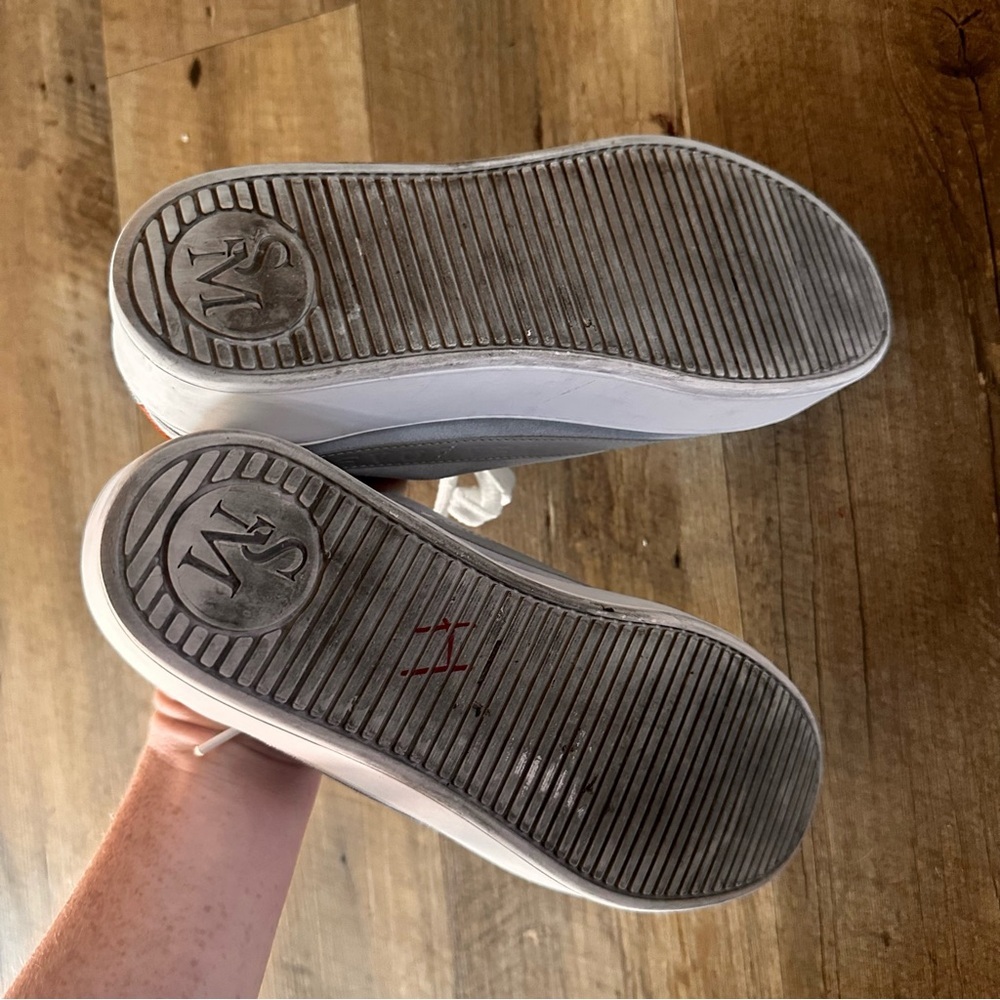 Sans Matin The Zoya Luxury Suede Platform Trainer Sneaker - Picture 10 of 12